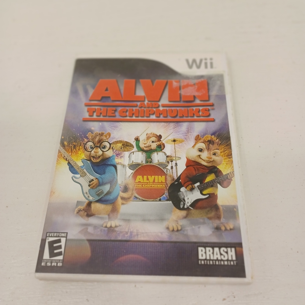 Wii Alvin & Chipmunks Monster Truck mayham games